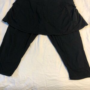 Sport skirt with attached leggings